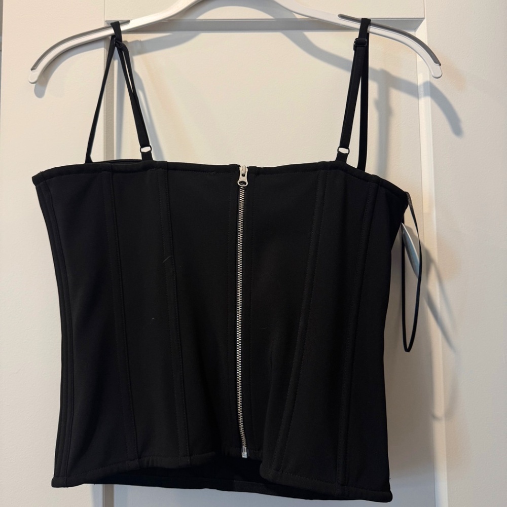 Hill House Home | Elle corset top - Black - Medium - NWT - Picture 3 of 4